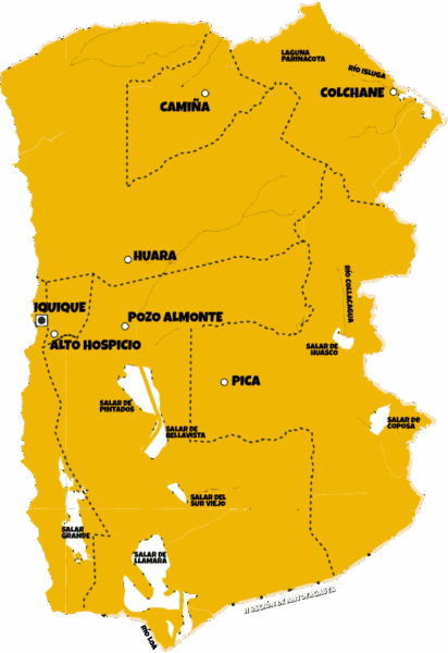 imagen de Tarapaca y sus comunas
